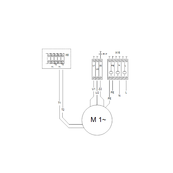 Насосная станция Grundfos Multilift M.15.1.4 артикул 97901066 – схема подключения